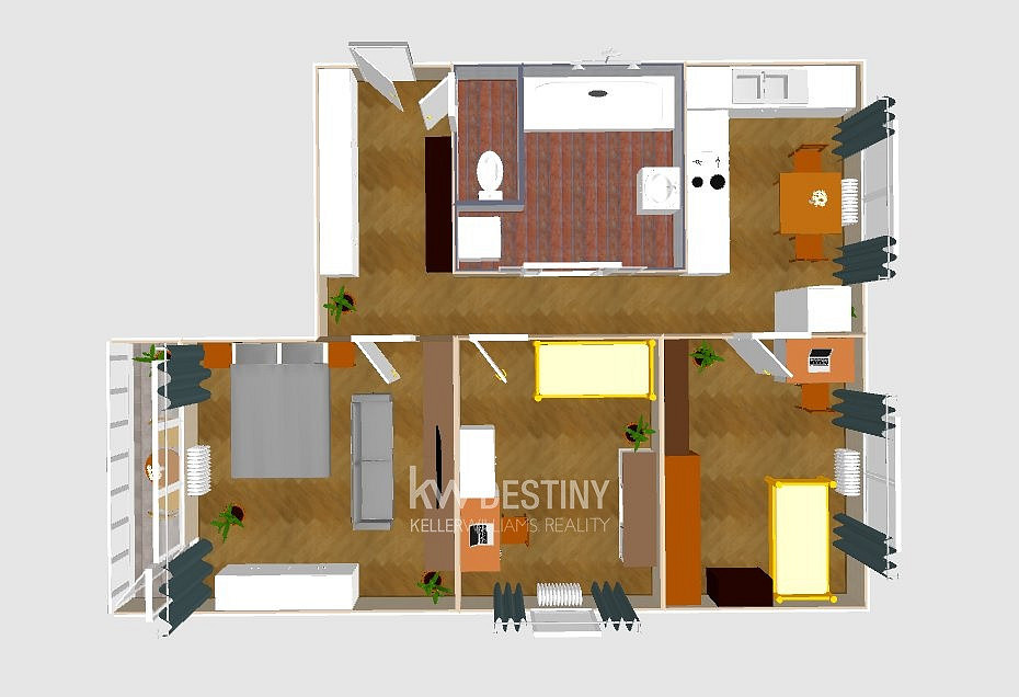 Prodej bytu 3+1 63 m² – pohled 4