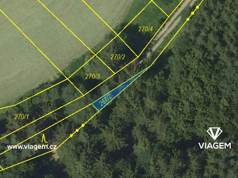 Prodej pole 1 535 m² – fotografie 2