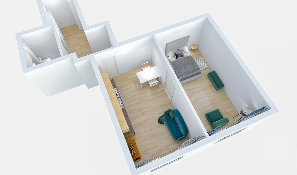 Prodej bytu 2+kk 50 m², Plzeň – náhled fotky 23