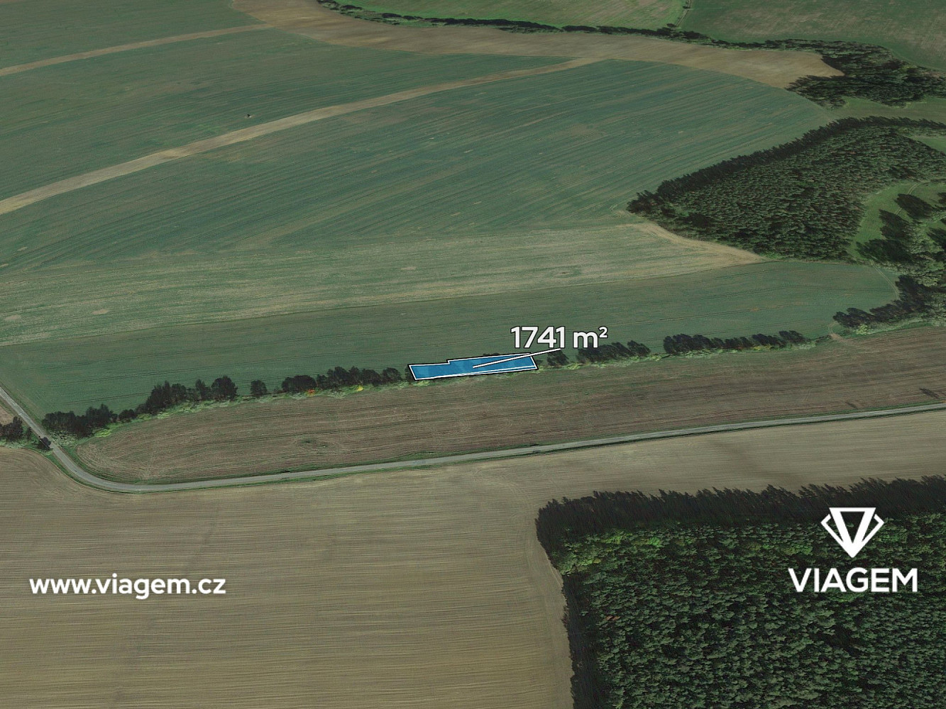 Prodej pole 870 m²