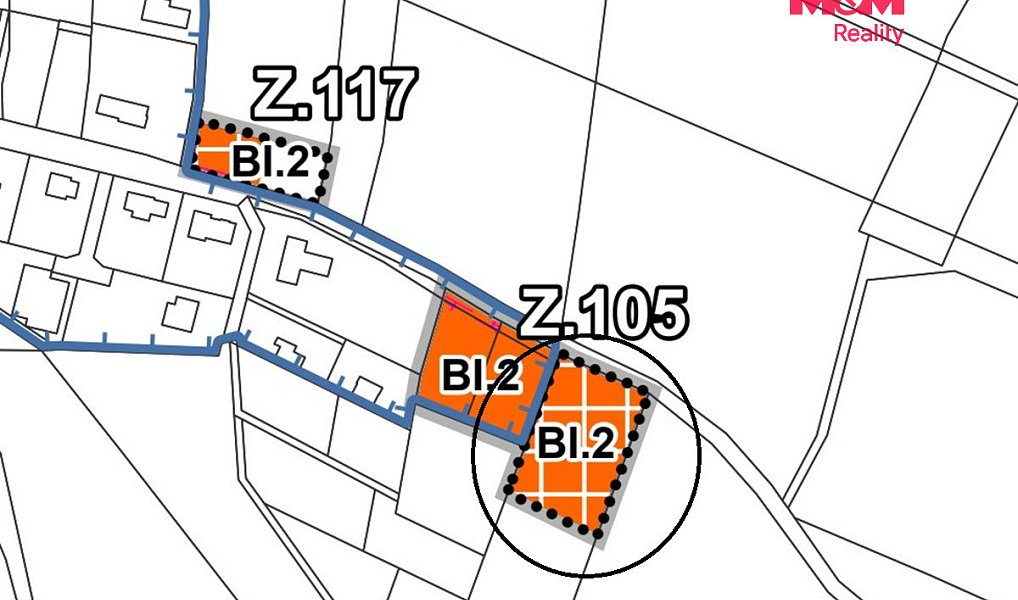 Prodej stavebního pozemku 1 000 m², Písek – náhled fotky 5