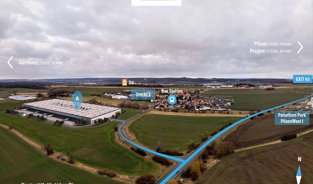 Pronájem skladovacích prostor 5 000 m², Úherce – náhled fotky 7