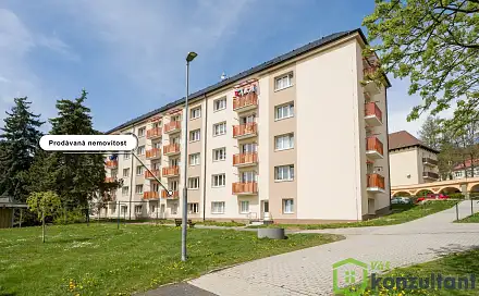 Prodej bytu 3+1 62 m², Okružní, Meziboří, okres Most
