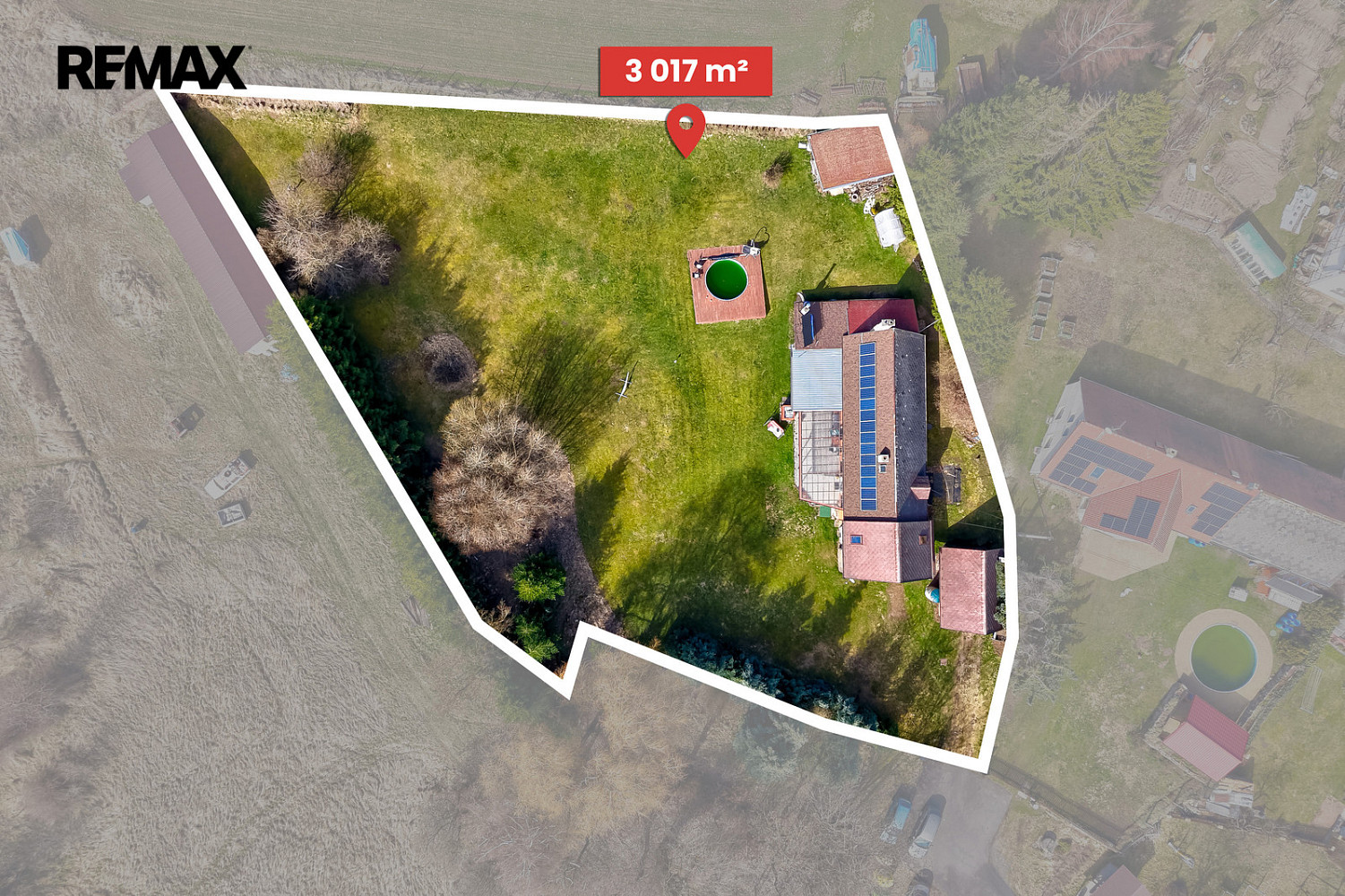 Prodej domu 288 m² s pozemkem 3 017 m²