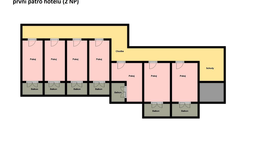 Prodej ubytovacího objektu 1 150 m², Loučeň – náhled fotky 21