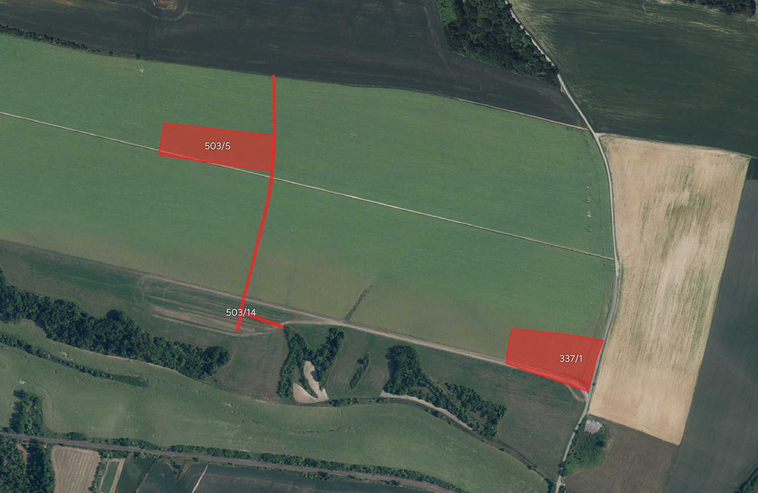 Prodej pole 19 964 m²