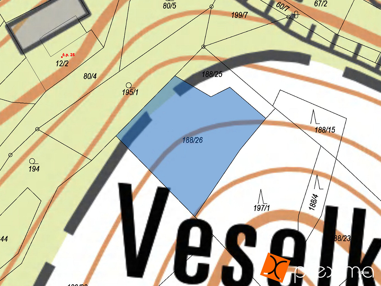 Prodej pole 308 m² – fotografie 3