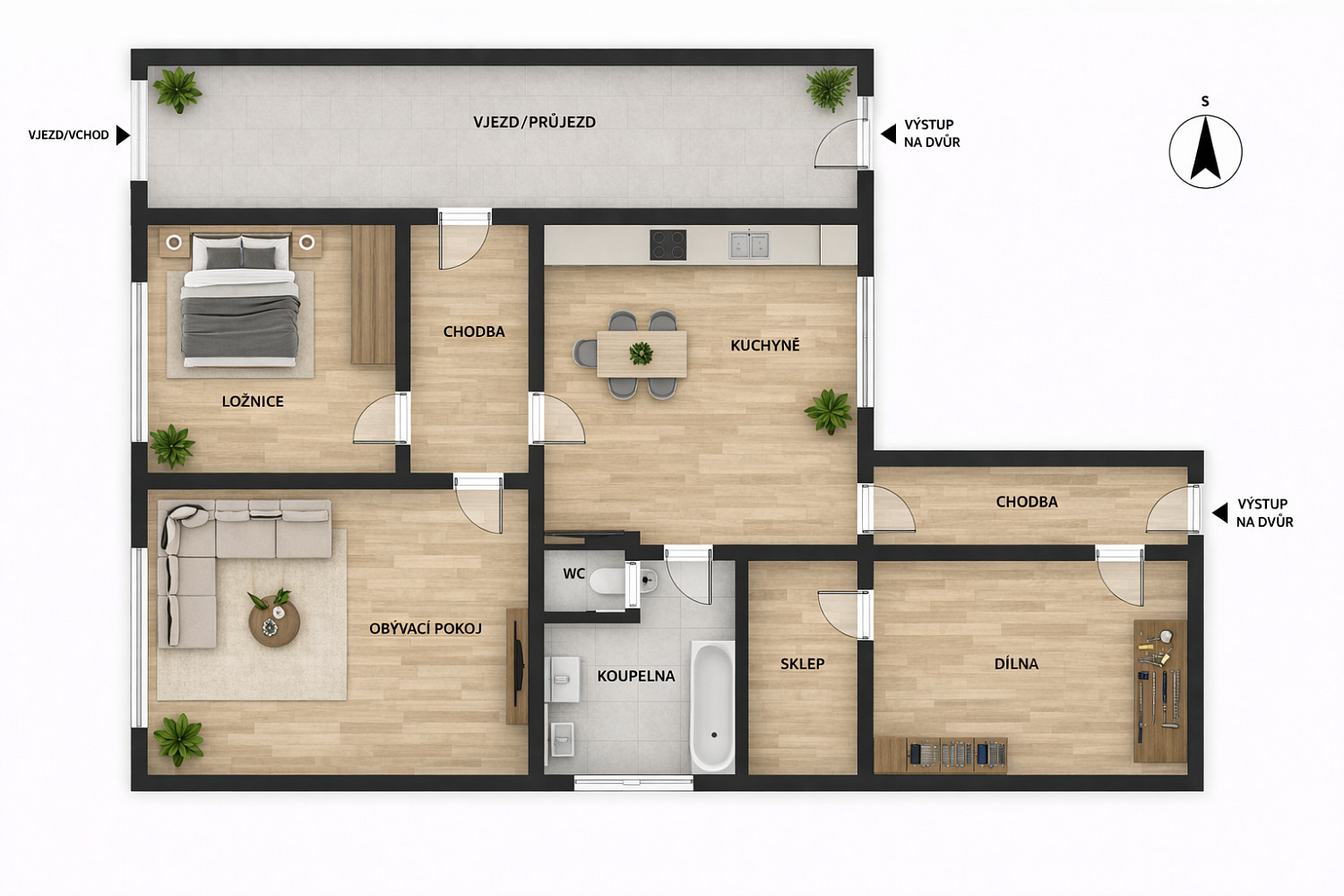 Prodej domu 189 m² s pozemkem 1 290 m² – fotografie 2