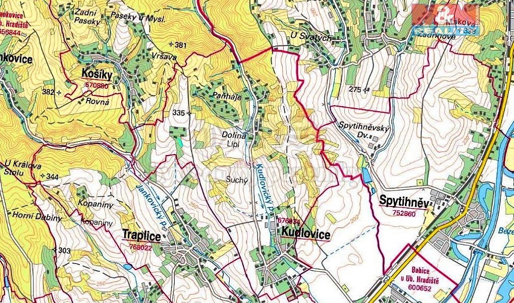 Prodej zahrady 376 m², Kudlovice – náhled fotky 5