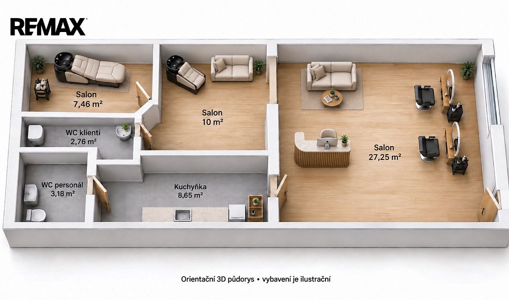 Prodej obchodních prostor 62 m², Cheb – náhled fotky 3