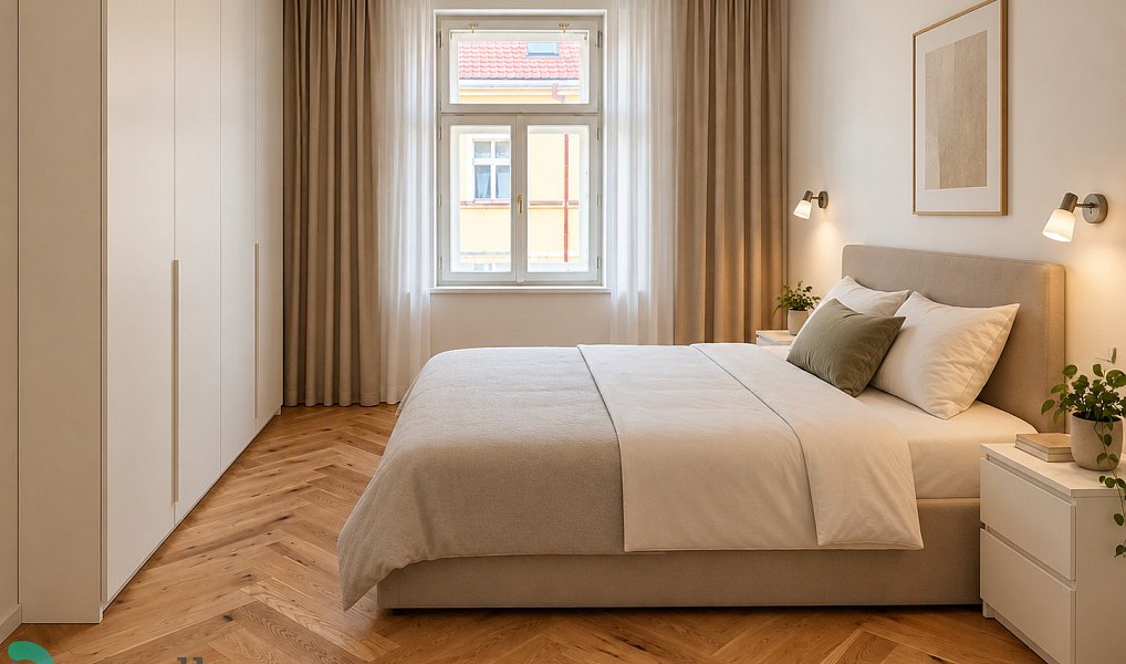 Pronájem bytu 1+kk, 32 m², Žižkov - Praha 3, Praha