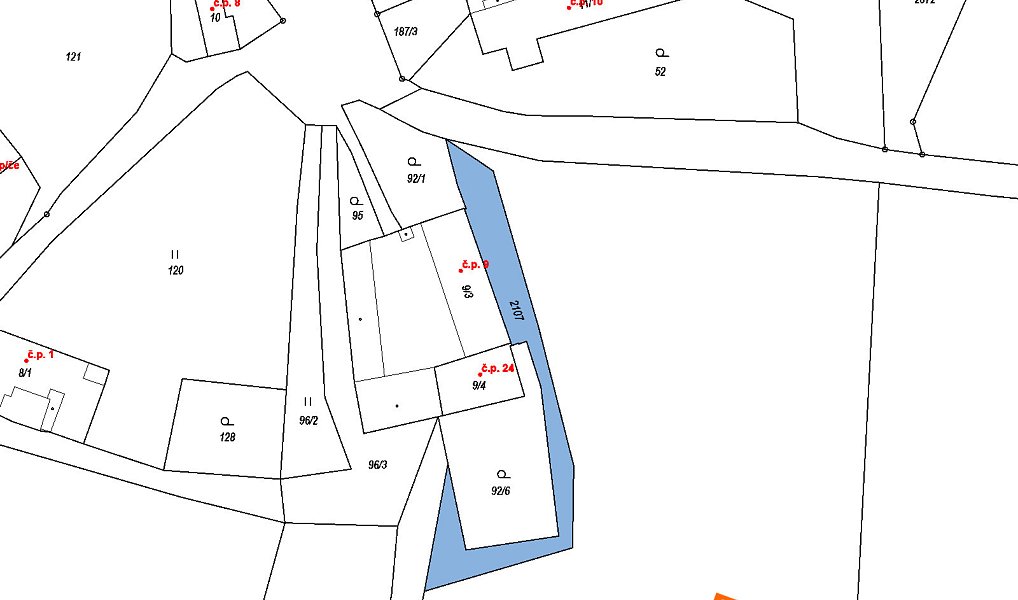 Prodej zahrady 157 m², Jarošov nad Nežárkou – náhled fotky 2