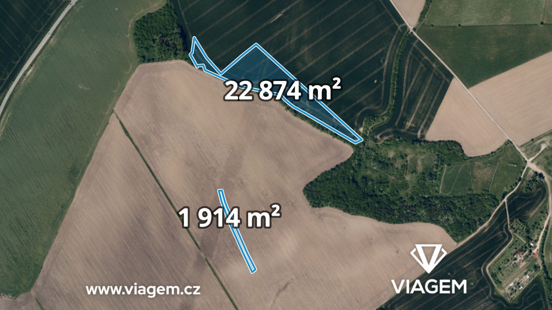 Prodej pole 1 974 m²