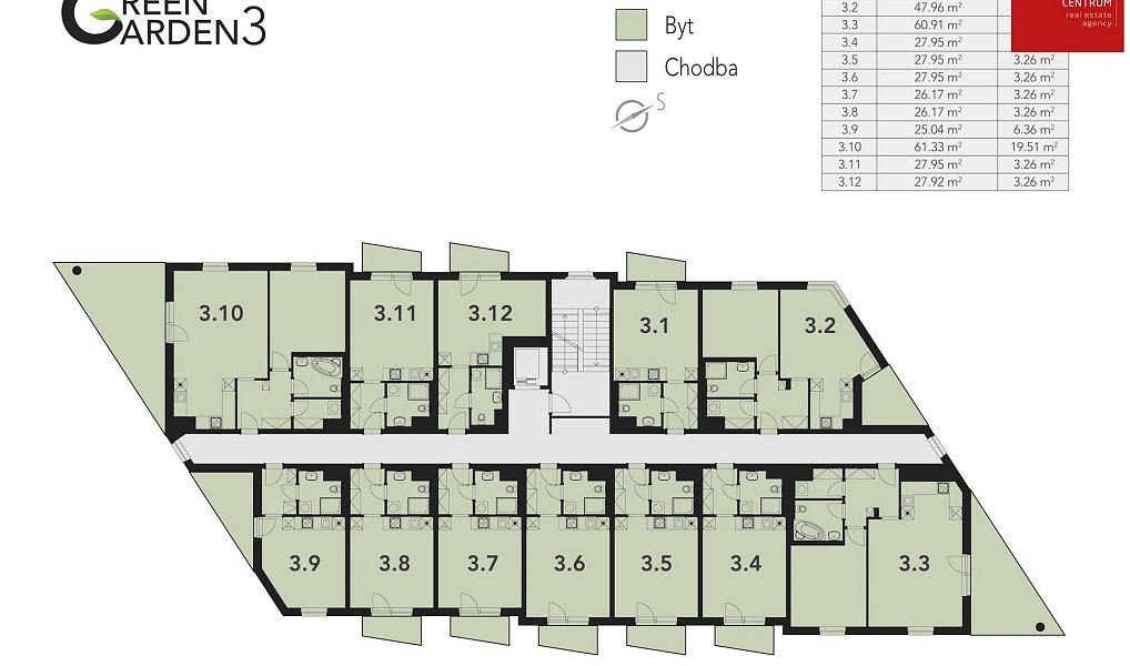 Prodej bytu 2+kk 61 m², Mariánské Lázně – náhled fotky 4