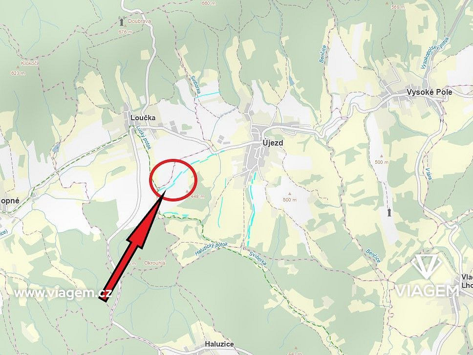 Pole 8 492 m², Podíl 17 % o výměře 1 415 m² – pohled 4