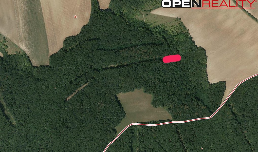 Prodej lesa 5 387 m², Morkůvky – fotka 1 z 9