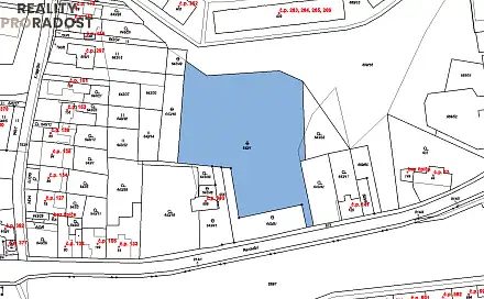 Prodej komerčního pozemku 4 600 m², Krupka, okres Teplice