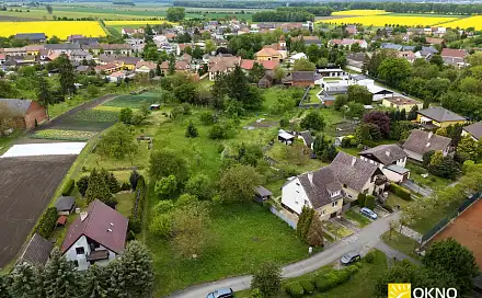 Prodej stavebního pozemku 1 500 m², Žalkovice, okres Kroměříž