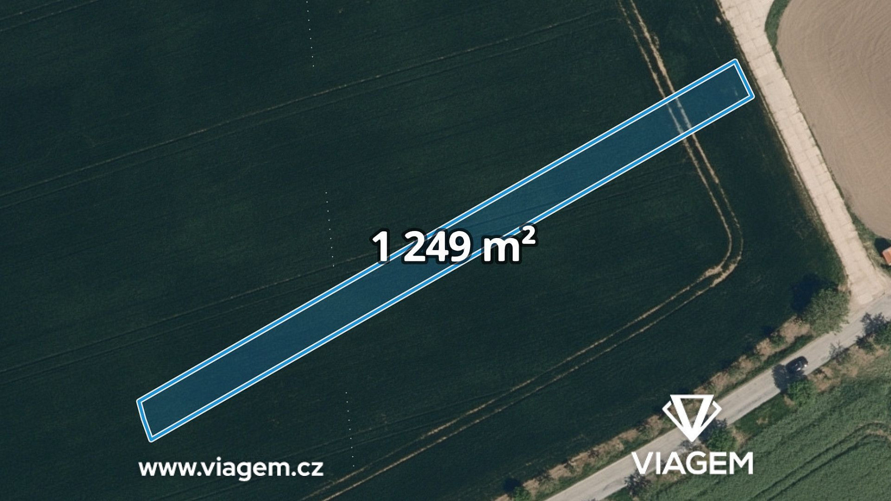 Prodej pole 1 249 m²