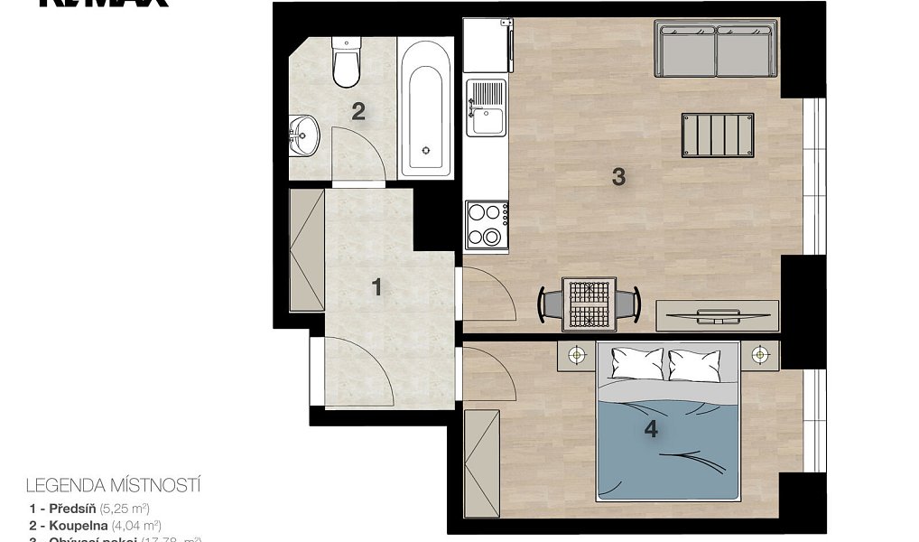 Prodej bytu 2+kk 35 m², Liberec – náhled fotky 3