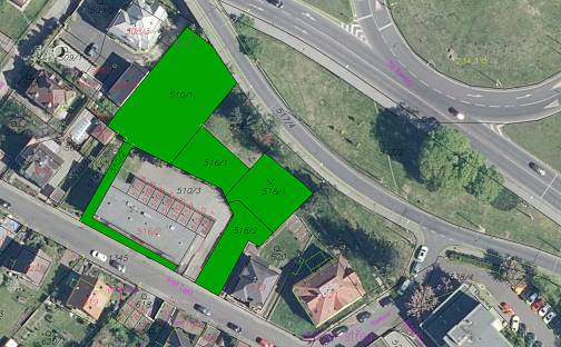 Prodej pozemku 1 750 m², Bratří Čapků, Ústí nad Labem