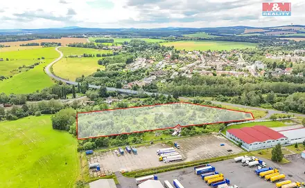 Prodej komerčního pozemku 21 667 m², Cheb