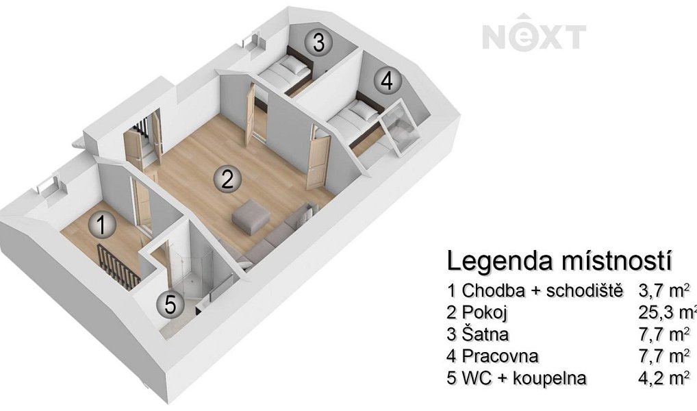 Prodej domu 130 m² s pozemkem 248 m², Šakvice – náhled fotky 11