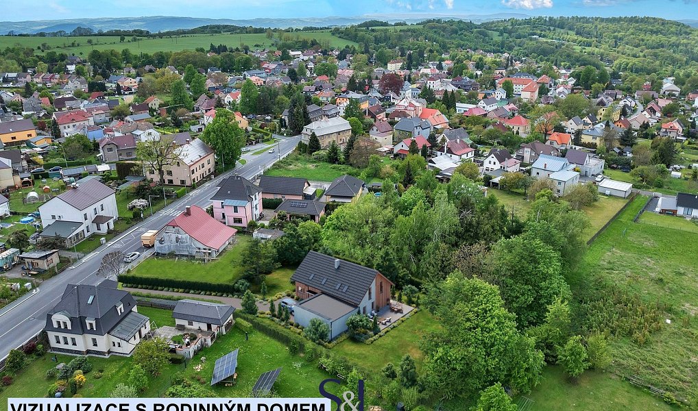Prodej stavebního pozemku 1 520 m², Kamenický Šenov – náhled fotky 3