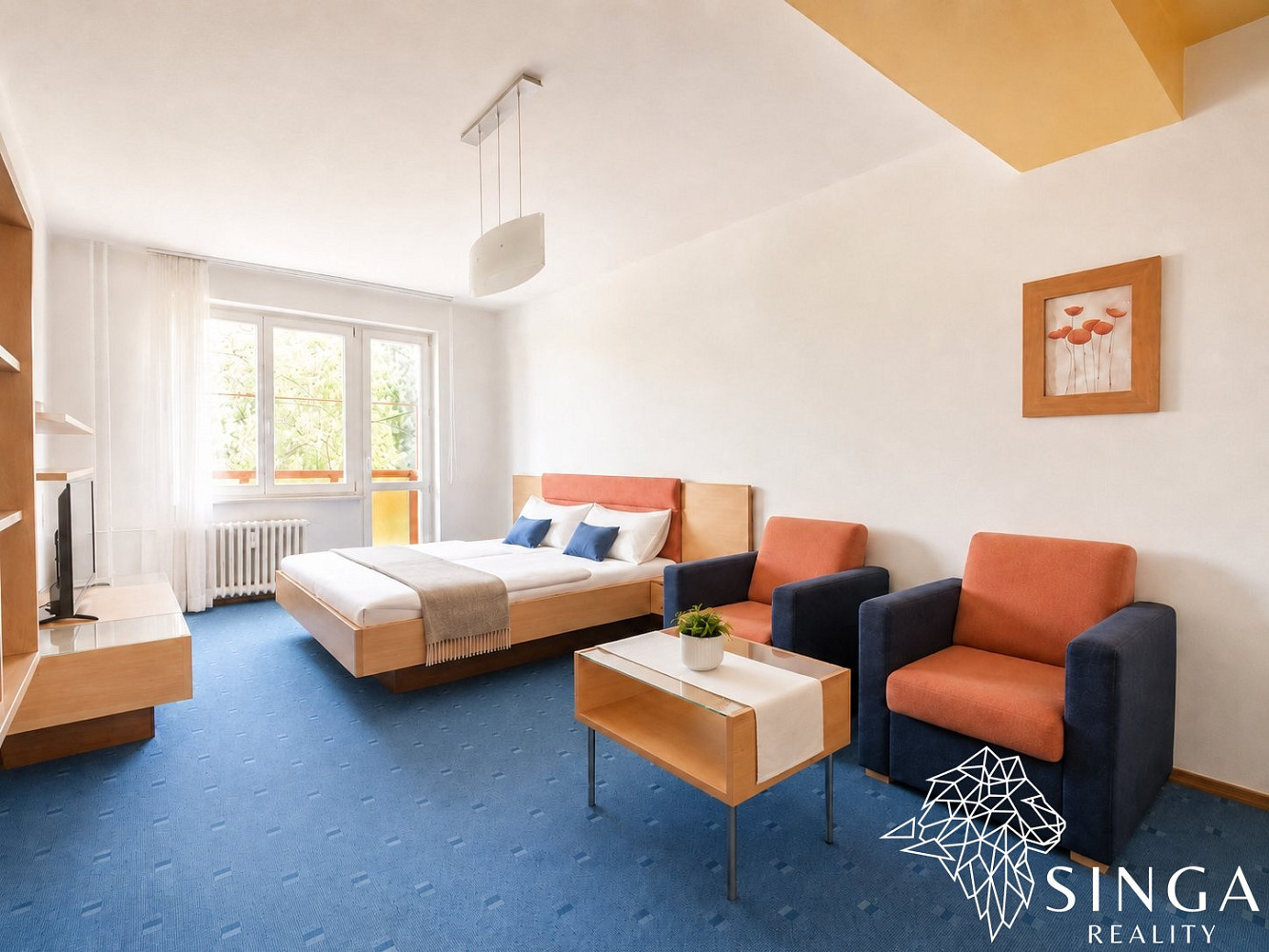 Pronájem bytu 2+1 55 m² – fotografie 4