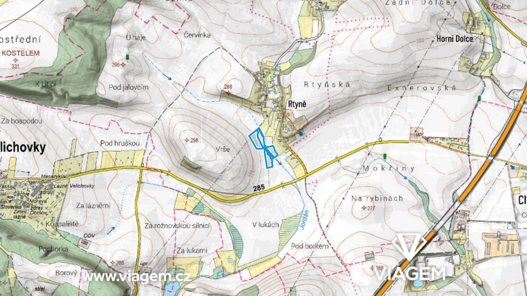 Prodej pole 884 m² – fotografie 3