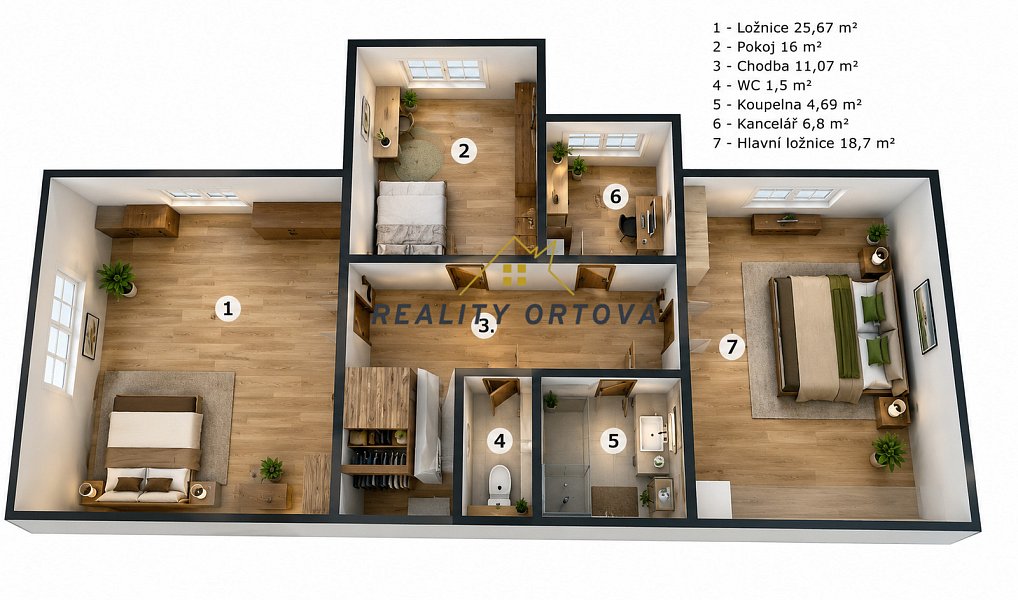 Prodej domu 166 m² s pozemkem 2 688 m², Třebnouševes – náhled fotky 42