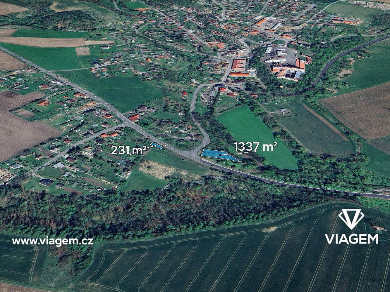 Prodej pole 1 176 m²