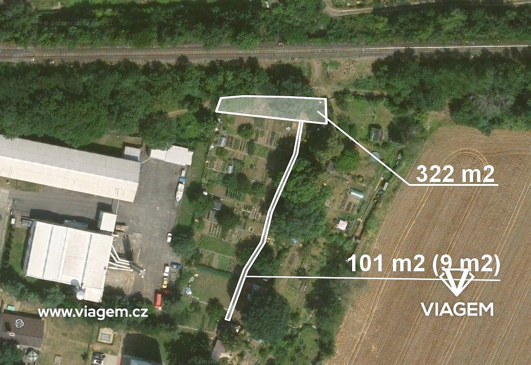 Prodej zahrady 331 m²