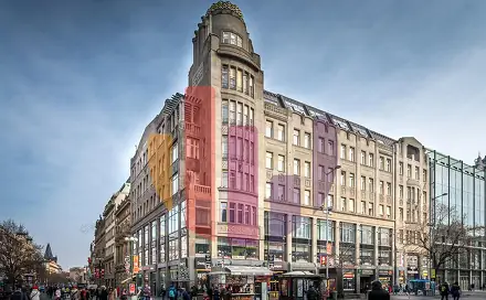 Pronájem kanceláře 373 m², Václavské náměstí, Praha 1 - Nové Město