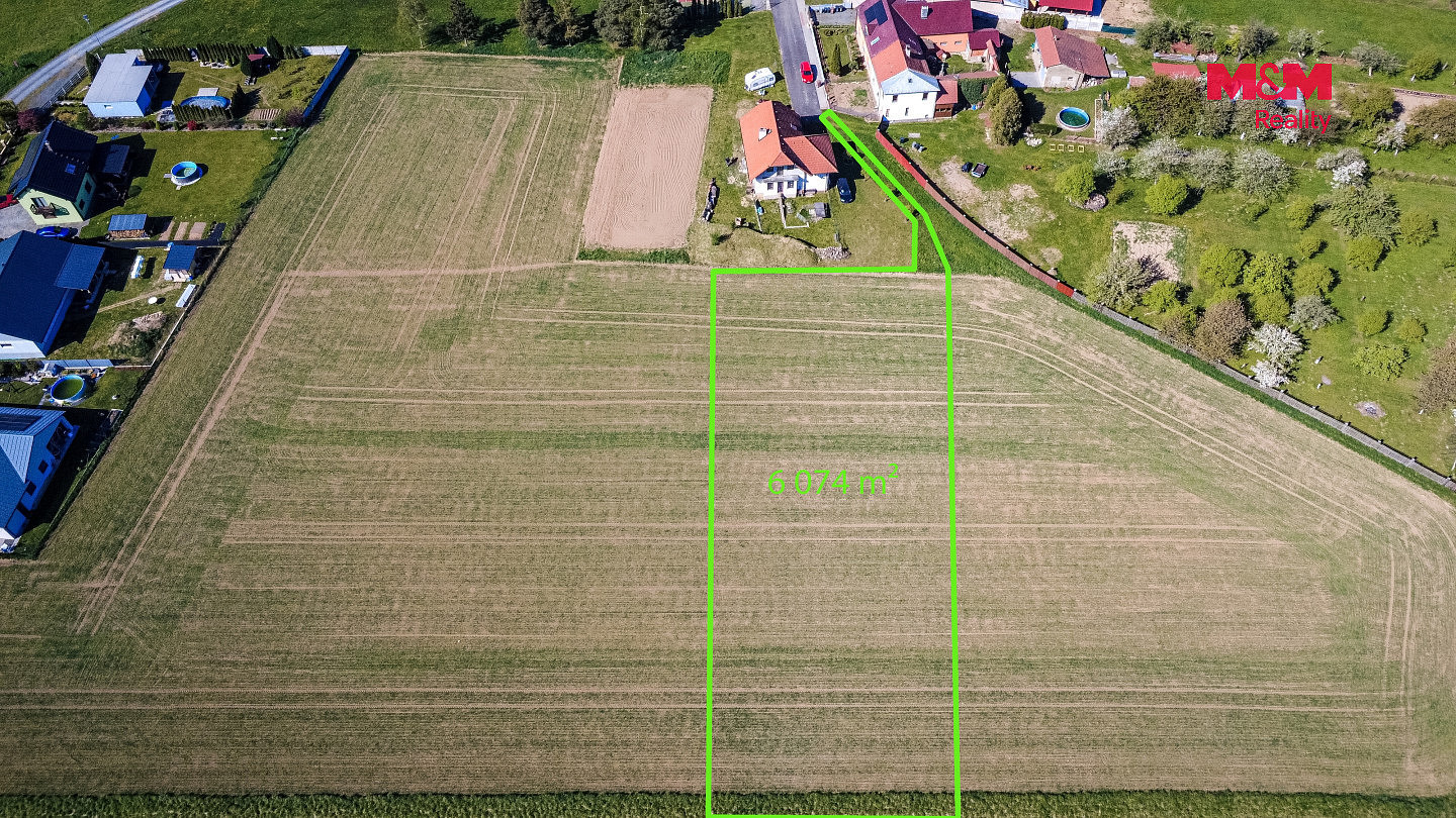 Prodej stavebního pozemku 6 074 m² – fotografie 2