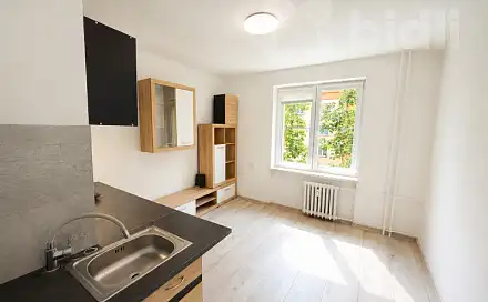 Pronájem bytu 1+kk 17 m², Kosmonautů, Ostrava - Zábřeh