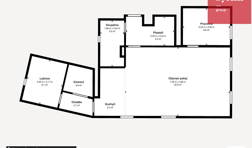 Prodej bytu 5+kk 117 m², Krnov – náhled fotky 33