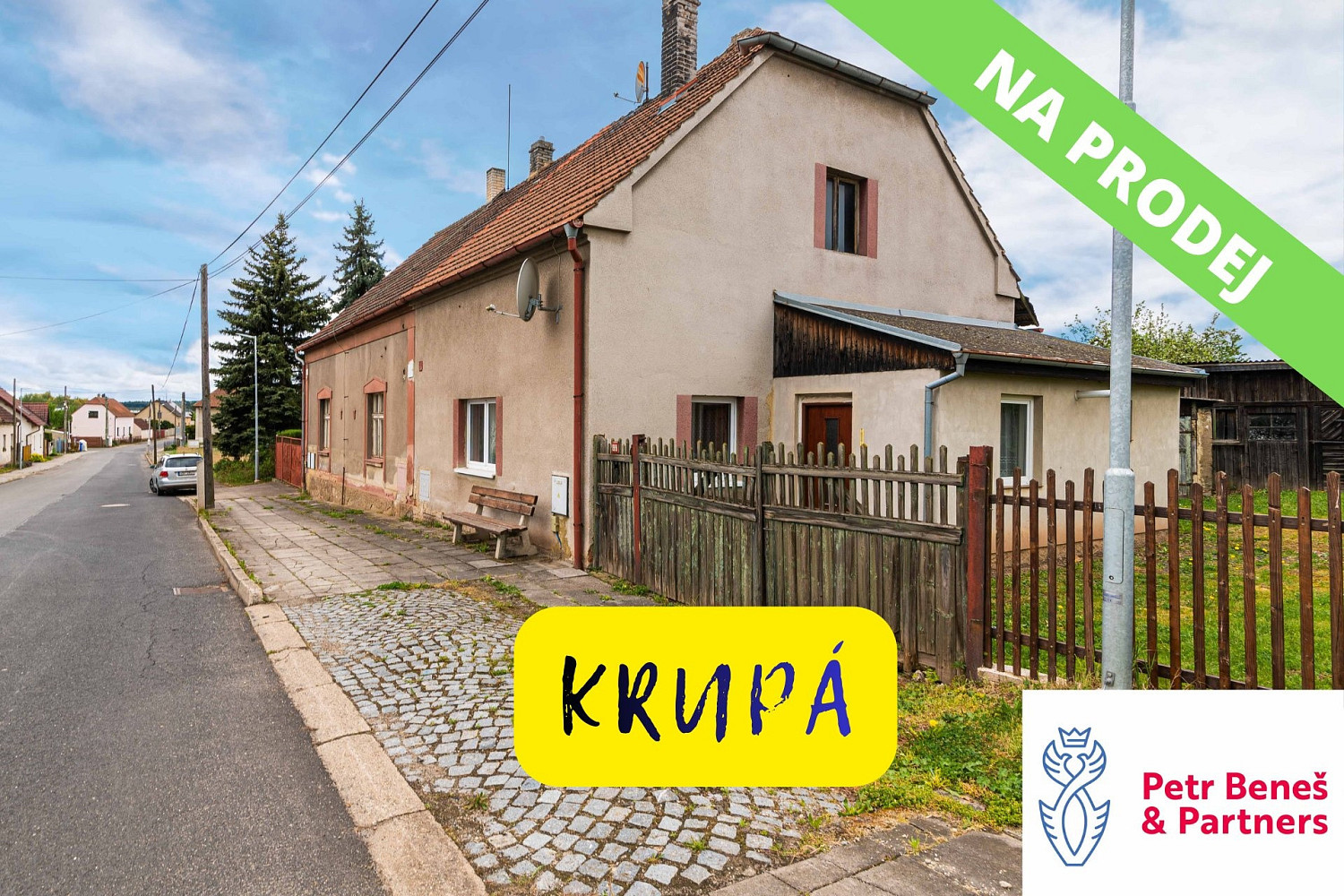 Prodej domu 55 m² s pozemkem 1 024 m²