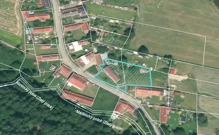 Prodej stavebního pozemku 1 465 m², Načeradec - Dolní Lhota, okres Benešov