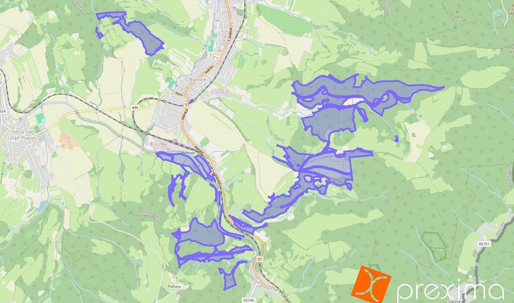 Prodej pozemku 45 654 m², Brumov-Bylnice – náhled fotky 2