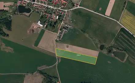 Prodej pole 16 499 m², Olšany, okres Jihlava