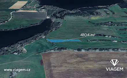 Prodej pole 1 368 m², Jistebnice, okres Tábor