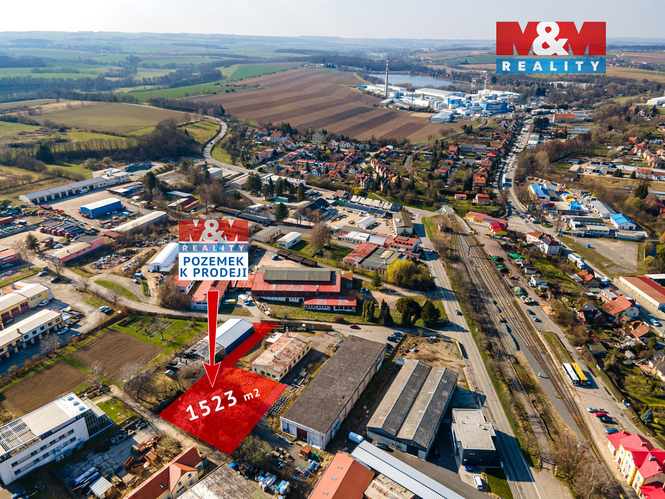Prodej komerčního pozemku 1 523 m² – fotografie 4