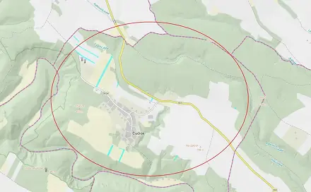Prodej pole 34 548 m², Čučice, okres Brno-venkov