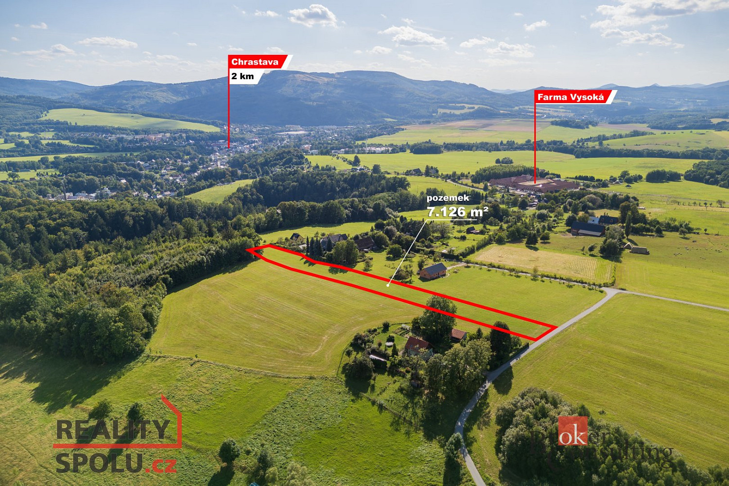 Prodej louky 7 126 m²