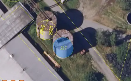 Zemědělská stavba bez čp/če - silo na parc. č. St.