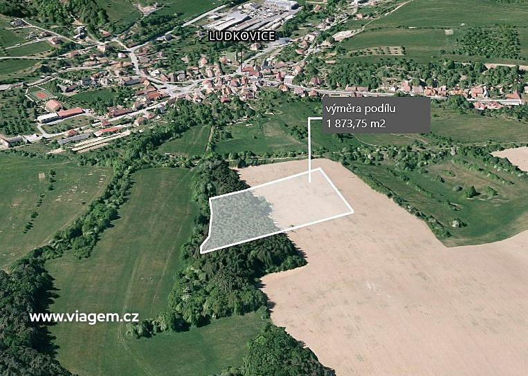 Prodej pole 1 873 m² – fotografie 2