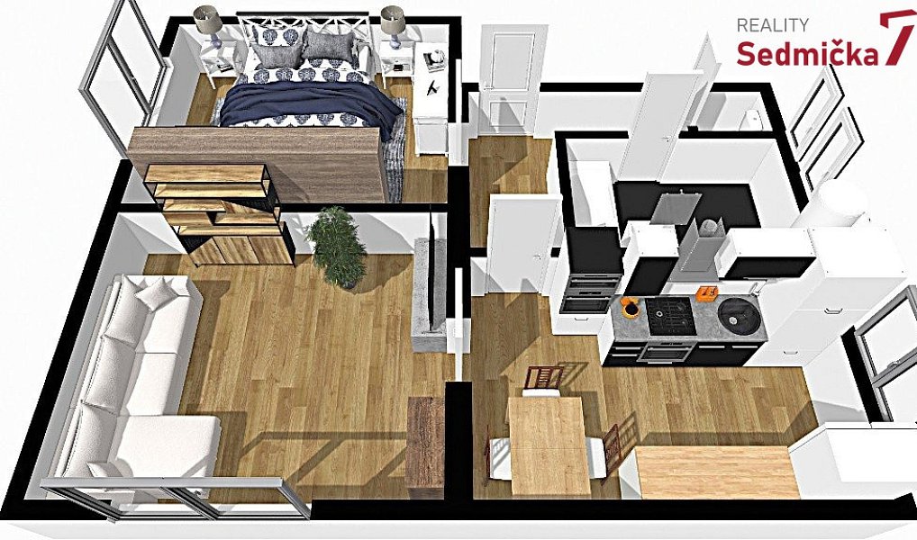 Prodej bytu 2+1 64 m², Žďár nad Sázavou – náhled fotky 16