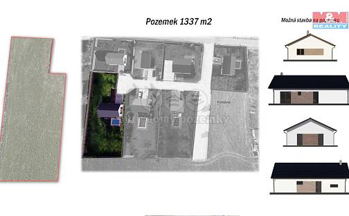 Prodej stavebního pozemku 1 337 m², Sedlčany - Sestrouň, okres Příbram