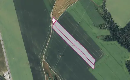 Prodej pole 23 622 m², Hrdlořezy, okres Mladá Boleslav